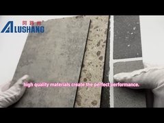 El panel compuesto de aluminio de mármol