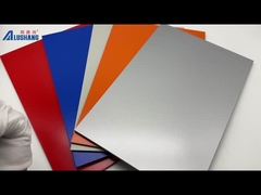 1220 X 2440MM Rose Madder Acm Material compuesto impermeable 6mm Acp hoja