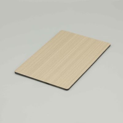Panel compuesto de aluminio de veta de madera (ACP) para decoración interior y exterior - Tamaños personalizados