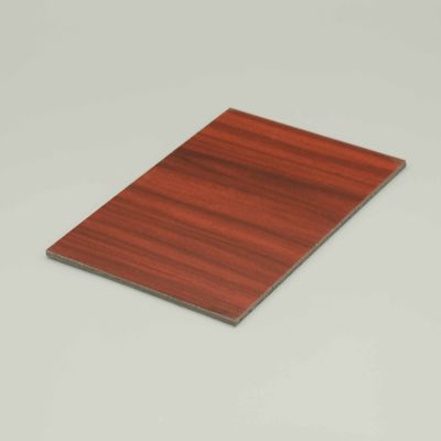 Decoración viva de peras rojas Panel compuesto de aluminio de madera 0,30 mm Hoja de cartón de aluminio