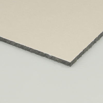 Proveedor Panel compuesto de aluminio Gery Normal para la decoración de edificios de construcción 4MM 1.22*2.44m
