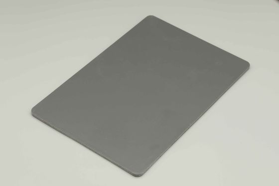 2440 mm de color gris oscuro Exterior Acp Panel de hoja espesor personalizado Acp revestimiento para casas
