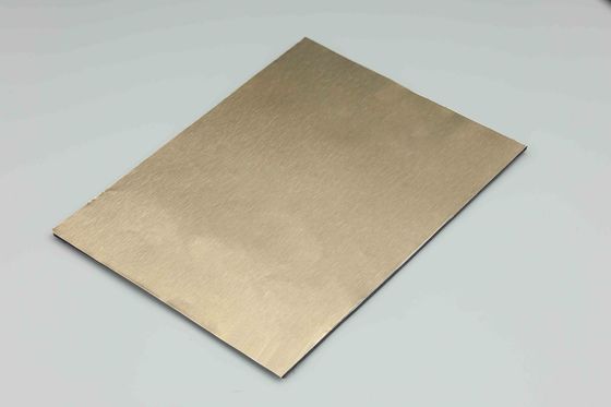 Panel compuesto de aluminio cepillado HDPE 4MM 1,22 X 2,44m Panel compuesto de aluminio PE