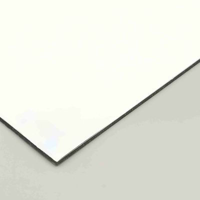 Panel de aluminio compuesto con revestimiento de PE blanco lechoso de 2 mm-6 mm revestimiento de pared interior hoja ACP