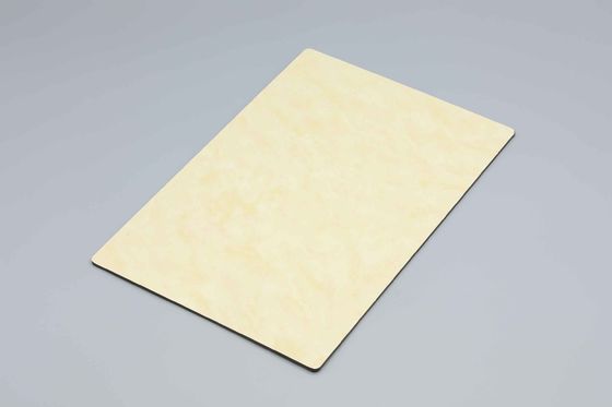 1.22*2.44m Panel compuesto de aluminio de 3 mm Revestimiento de pared exterior excepcional 4 mm Tectura de piedra Paneles ACM a prueba de arañazos