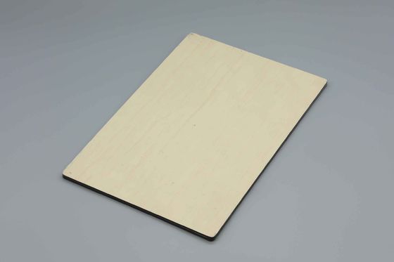 Paneles compuestos de aluminio con textura de madera de teca y piedra de madera de 2-6 mm para revestimiento de paredes y diseño de interiores