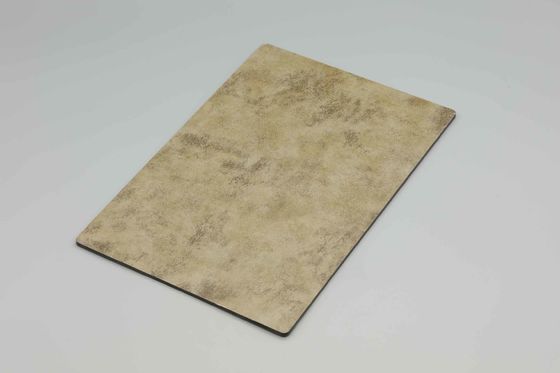 Panel compuesto de aluminio de acabado de mármol ACM 1220x2440mm para revestimiento de paredes de cocina y baño