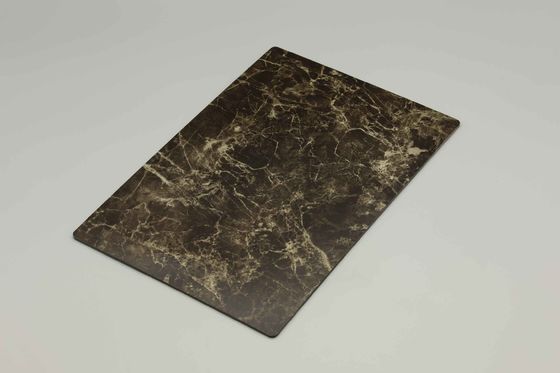 1220 X 2440MM 4MM Panel compuesto de mármol Acp 3mm Compuesto de aluminio