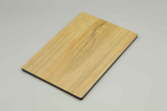 Panel Compuesto de Aluminio PVDF Negro Ignífugo B1 Resistente a UV e Impermeable para Revestimiento de Fachadas