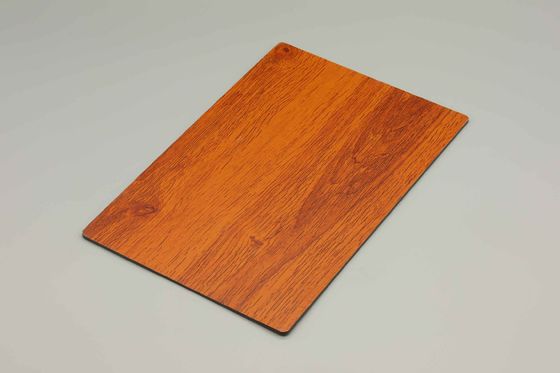 1.50X2.44M Extra Size A2 Anti-Gratch PVDF Panel de madera natural de grano de aluminio y plástico Panel compuesto para plataformas de decoración de paredes Tableros