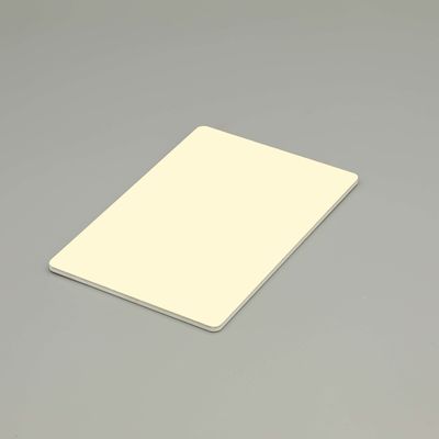 Panel de aluminio compuesto de 3 mm B1 con capacidad de fuego Blanco hoja de 6 mm Acp