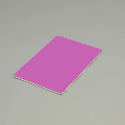 Panel compuesto de aluminio calificado para incendios de grado A2 Revestimiento de 122 cm X 244 cm Hoja de aluminio para pared
