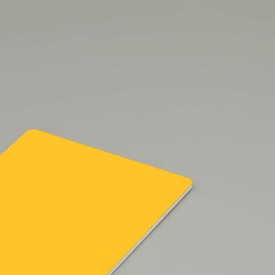 Panel compuesto de aluminio curvado PVDF | Revestimiento de pared resistente al fuego A1/A2 para construcción