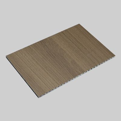 A2 A prueba de fuego Panel de panal de abejas de aluminio Estructura de panal de abejas de aluminio PVDF recubierto