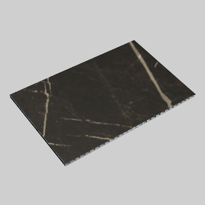 Panel de núcleo de panal de abejas de aluminio de Terrazzo 0.3CM A2 Hojas de panal de abejas de aluminio a prueba de fuego