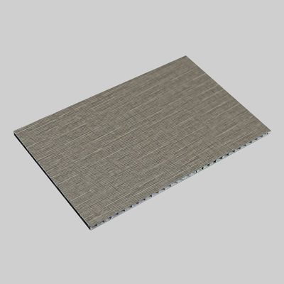 Panel de sandwich de panal de aluminio azul gris de 4 pies 8 pies Panel compuesto de aluminio a prueba de fuego