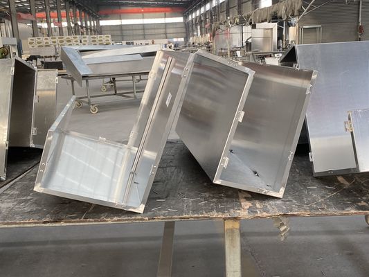 Instalación de paredes exteriores con revestimiento antiestático de placa de flexión de tamaño no convencional de tipo curvo de chapa de aluminio con revestimiento de fluorocarbono
