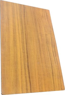 Panel compuesto de aluminio de grano de madera de 3 mm para la eficiencia energética