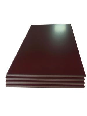 1.50X2.44M Panel compuesto de aluminio rojo oscuro de tamaño extra para plataformas de decoración de paredes