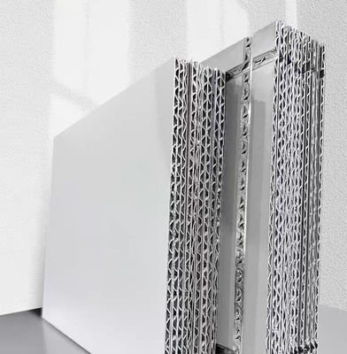 Láminas corrugadas de aluminio resistentes al fuego para decoración de muros exteriores a largo plazo en edificios