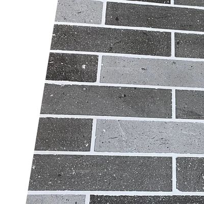 Anti-rasguños piedra rugosa acabado paneles compuestos de aluminio corte acabado revestimiento de ladrillo revestimiento de paredes exteriores