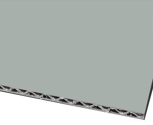 Panel compuesto de aluminio 3D de alta rigidez. Revestimiento de pared de metal de núcleo 3D ligero.