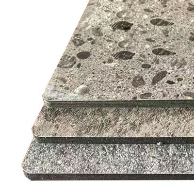 Paredes exteriores resistentes a los arañazos Tipo Decorado Acp Hoja Interior fachada Acp Revestimiento Material de construcción Aluminio espesor 0,43 mm Pared cortina