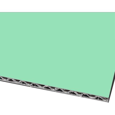 Paneles de revestimiento de fachadas 3D de aluminio ignífugo A2 para decoración de paredes exteriores (ACP no combustible)