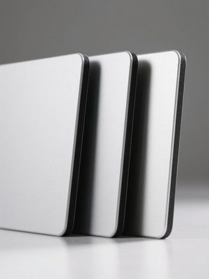 Panel compuesto de aluminio de PE estética versátil de 3 mm - 6 mm de espesor Decoración Acp Revestimiento de pared 1000mm 1500mm