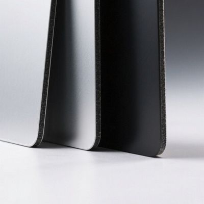 Resistencia a los arañazos mejor núcleo de la pared cortina de la fachada del edificio tipo curvo PVDF Panel compuesto de aluminio 3MM Panel compuesto de aluminio Resistencia al calor 4MM