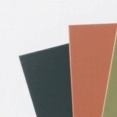 Panel compuesto de aluminio PVDF 4mm Material de aleación de aluminio grueso con tratamiento de alto brillo de fluorocarbono 1220x2440mm Decoración de paredes exteriores brillantes