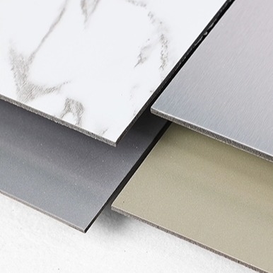 Panel compuesto de aluminio PE resistente a los rayos UV para la decoración de paredes de edificios